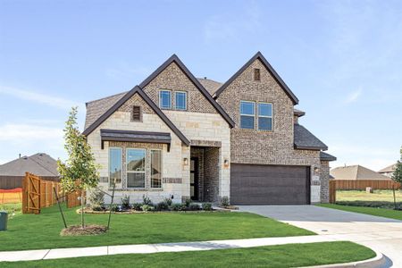 New construction Single-Family house 128 Rosewood Dr, Glenn Heights, TX 75154 plan Violet II - image