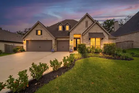 New construction Single-Family house 218 Wooded Rill Ct, Willis, TX 77318 plan Design 3295W - image