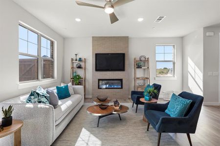 New construction Townhouse house 9007 Indianola Trl, Oak Point, TX 75068 plan Granite (FE) - image 10