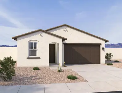 New construction Single-Family house 7015 E Bisbee St, San Tan Valley, AZ 85143 plan Iris - image