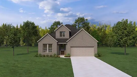 New construction Single-Family house 1725 Hillside Stroll Dr, Lavon, TX 75166 plan EMILIA - image
