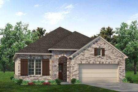 New construction Single-Family house 540 Park Side Dr, Weatherford, TX 76087 plan San Gabriel II - image