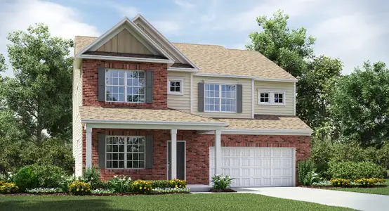 New construction Single-Family house 103 Shadow Stone Dr, Simpsonville, SC 29680 plan Forsyth - image