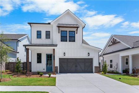 New construction Single-Family house 182 Herring Dr, Hoschton, GA 30548 plan The Orchid - image