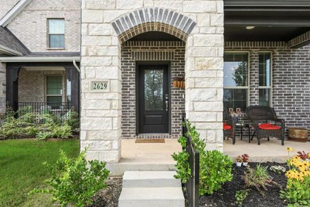 New construction Single-Family house 2629 Kings Canyon Mews, Corinth, TX 76210 The Harrow- photo 0