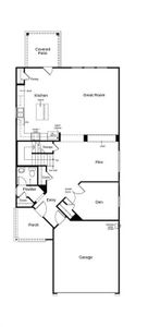 This floor plan features 4 bedrooms, 2 full baths, 1 half bath and over 2,700 square feet of living space.