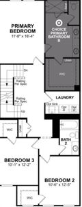 Beazer Homes Bayside Caspian plan