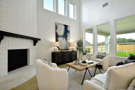 New construction Single-Family house 220 Paint Crk, Boerne, TX 78006 Middleton Plan- photo 6 6