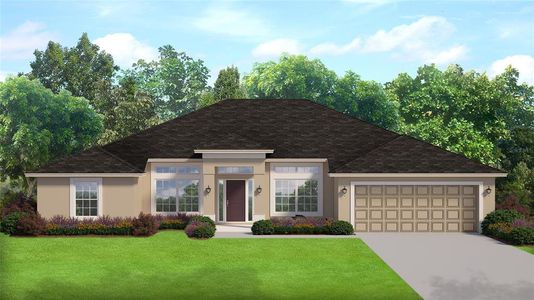 New construction Single-Family house 748 W Hallam Dr, Citrus Springs, FL 34434 null- photo 0