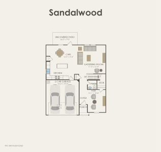 Pulte Homes, Sandalwood floor plan