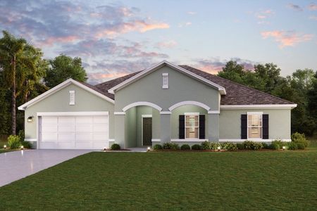 New construction Single-Family house 12048 Pembroke Ave, Weeki Wachee, FL 34614 plan Shelby - image