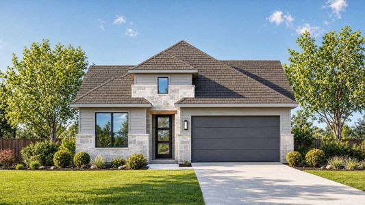 New construction Single-Family house 12306 Heartvine Pkwy, San Antonio, TX 78216 plan VanGogh-SS - image