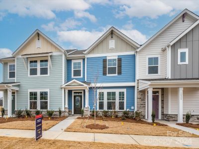 New construction Townhouse house 10507 Boudreaux Street, Huntersville, NC 28078 The Lochridge- photo 0