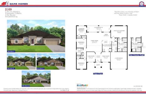 New construction Single-Family house 8251 Edmiston Ave, North Port, FL 34291 plan 2169 - image