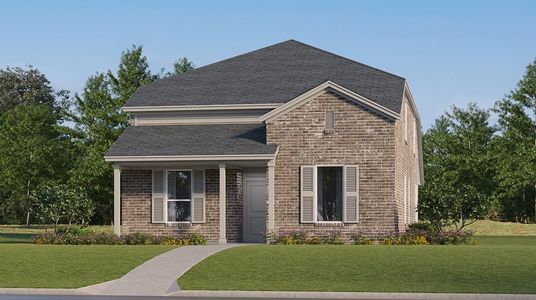 New construction Single-Family house 17808 Red Winged Blackbird, Pflugerville, TX 78660 plan Santiago - image