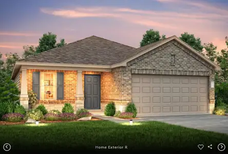 New construction Single-Family house 533 Henry Milton Rd, Georgetown, TX 78626 plan Hewitt - image