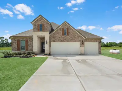 New construction Single-Family house 421 Barton Pl, Unit Drive/CR-3081, Cleveland, TX 77327 plan The Lamar - image