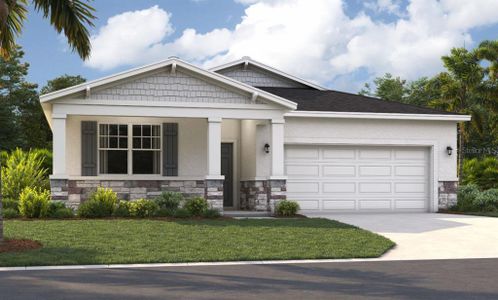 New construction Single-Family house 1778 Blue Lagoon Cir, Mascotte, FL 34753 plan The Juniper - image