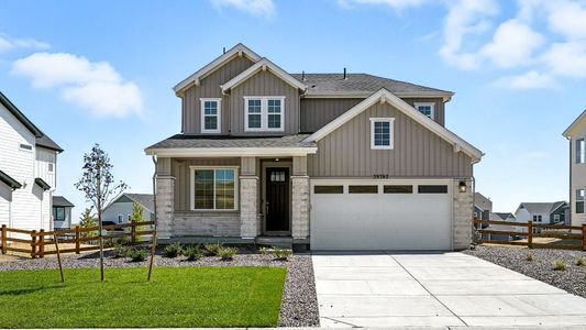 New construction Single-Family house 39411 Congress Ln, Elizabeth, CO 80107 plan Estes - image