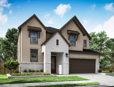New construction Single-Family house 17534 Fogwood Creek Wy, Tomball, TX 77377 plan Goldeneye - image