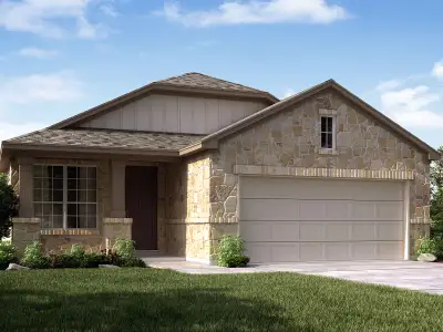 New construction Single-Family house 6435 Prince Howard, San Antonio, TX 78239 plan The San Saba (3015) - image