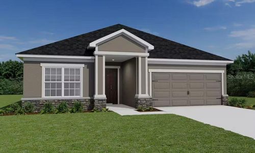 New construction Single-Family house 3854 Wrenwood Dr, Lakeland, FL 33811 plan Aubrey II - image