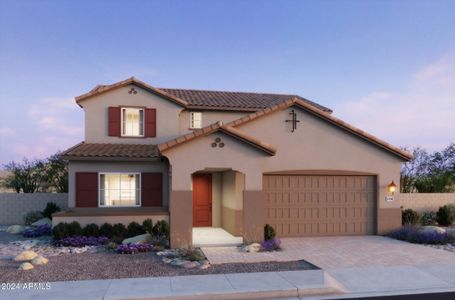 New construction Single-Family house 43499 N Wollemi Street, Queen Creek, AZ 85140 - photo 0