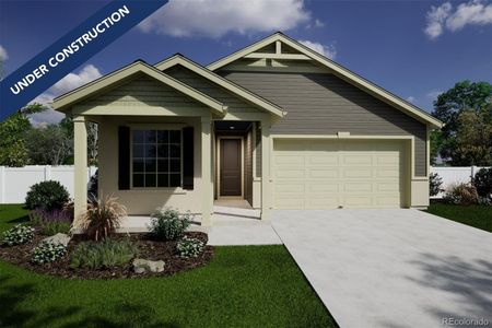 New construction Single-Family house 4947 N Quatar St, Aurora, CO 80019 Monterey- photo 0