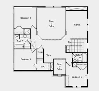 Structural options added include: gourmet kitchen, study in place of a flex room, fireplace in the gathering room, and windows in the dining.