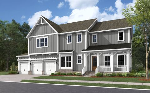 New construction Single-Family house 5000 Fairhaven Cir, Thompson's Station, TN 37179 plan Gentry - Single Family Homes - image