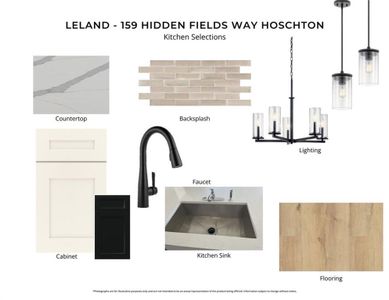 New construction Single-Family house 159 Hidden Fields Wy, Hoschton, GA 30548 plan Leland - image
