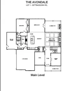 New construction Single-Family house 5470 Settingdown Rd, Cumming, GA 30041 plan Avondale  - image 3