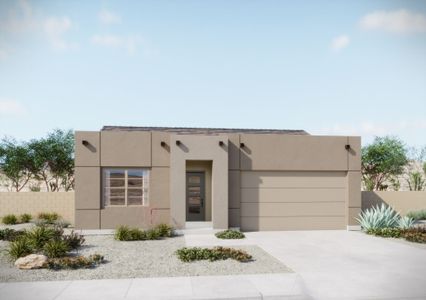 New construction Single-Family house 6804 N Silverbell Ridge Dr, Marana, AZ 85743 plan Azure - image