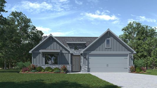 New construction Single-Family house 536 Hector Lp, Georgetown, TX 78626 plan Texas Cali - image