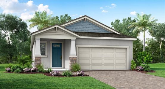 New construction Single-Family house 3782 Maxwell Park Dr, Sun City Center, FL 33573 Pelican- photo 0