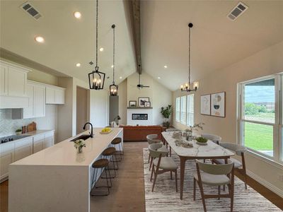 New construction Single-Family house 204 Slimp Blf, Azle, TX 76020 plan Stockyard - image 8