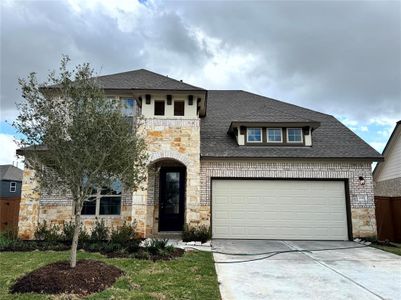 New construction Single-Family house 2912 Cliff Ridge Lane, Katy, TX 77493 - photo 0