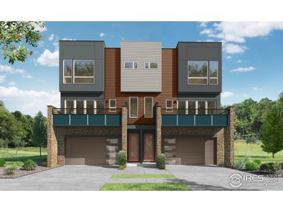 New construction Townhouse house 735 Kubat Lane, Unit A, Longmont, CO 80503 - photo 0