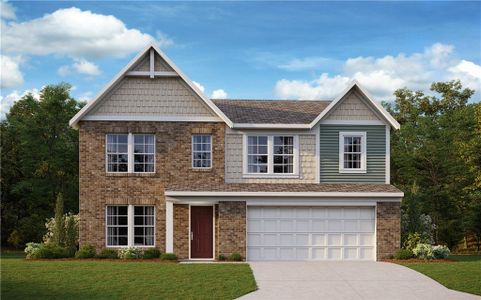 New construction Single-Family house 485 Traminer Way, Braselton, GA 30517 Breckenridge- photo 0