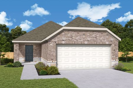 New construction Single-Family house 25131 Pomegranate Pl, Montgomery, TX 77316 plan Rhyme - image