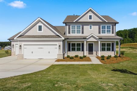 New construction Single-Family house 93 Boggs Rd, Williamston, SC 29697 plan Brooks A.1 3 Front Entry - image