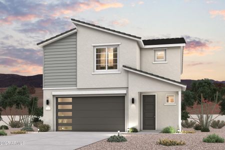 New construction Single-Family house 12471 N 305Th Ave, Buckeye, AZ 85396 plan Oak  - image