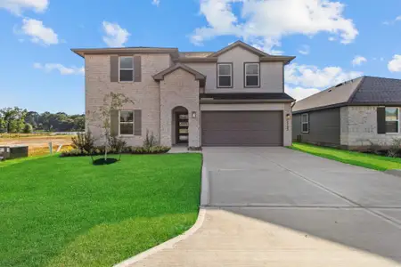 New construction Single-Family house 13132 Sorrento Bay Dr, Willis, TX 77318 plan Perry - image