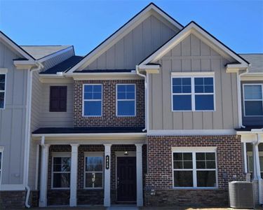 New construction Townhouse house 4849 Walkers Grn, Mableton, GA 30126 Russell- photo 0