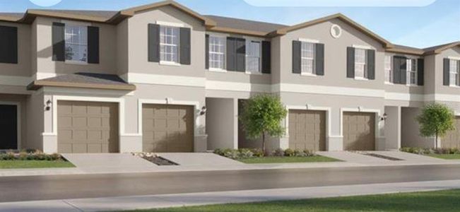 New construction Townhouse house 36194 Risa Michele Street, Zephyrhills, FL 33541 - photo 0