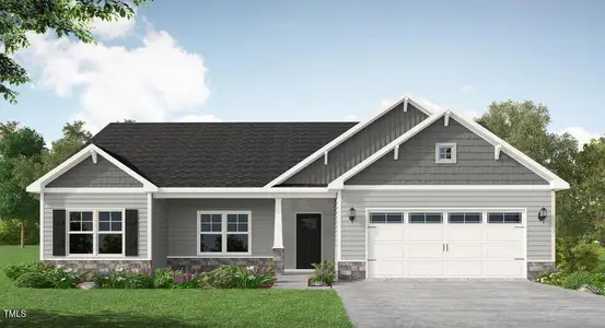 New construction Single-Family house 276 Pretty Run Branch Ln, Wendell, NC 27591 plan Clarion - image