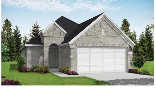 New construction Single-Family house 306 Violet Crown Ln, New Caney, TX 77357 plan Muenster (1593-HV-30) - image