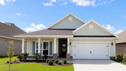 New construction Single-Family house 135 Gray Owl Dr E, Freeport, FL 32439 plan Delray - image