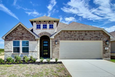 New construction Single-Family house 13527 Valjean Avenue, San Antonio, TX 78253 Premier Series - Juniper- photo 0