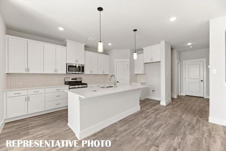 No shortage of storage or prep space in this dream kitchen!  REPRESENTATIVE PHOTO